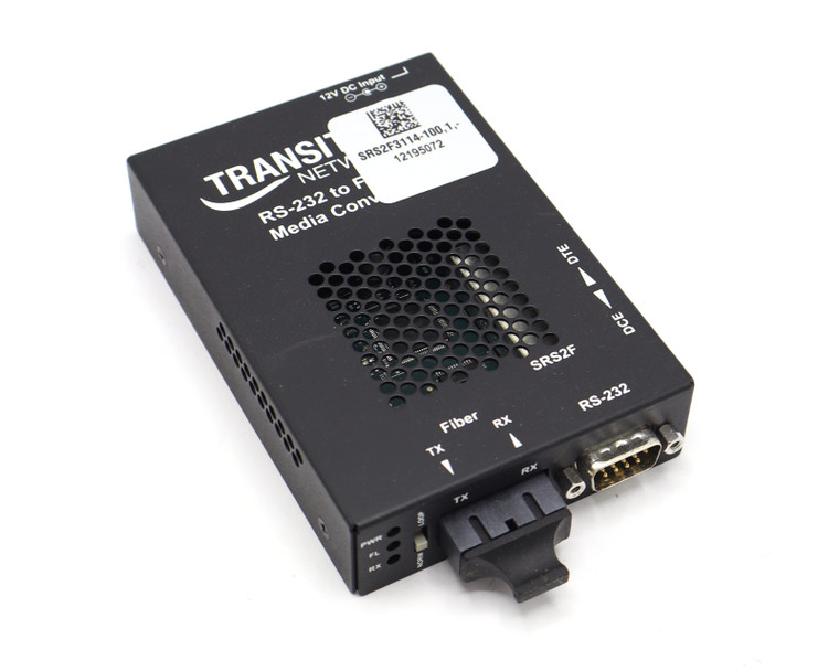 Transition Networks RS232 Copper to Fiber Media Converter Transition Networks RS232 Copper to Fiber Media Converter