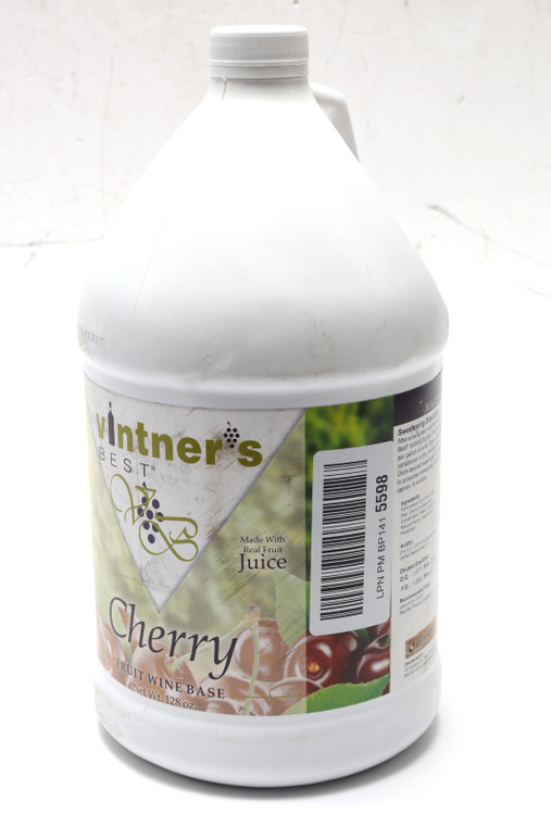 Vintners Best Fruit Wine Base, Cherry, 128 oz