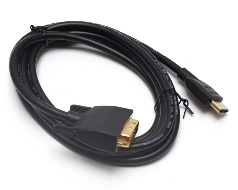 Amazon Basics HDMI-A to DVI (Male) Adapter Cable, 6ft