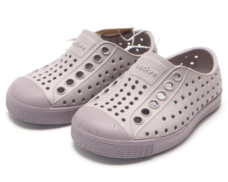 Native Jefferson Bloom Children Shoes, Purple, C4