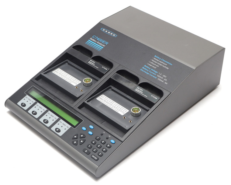 Cadex C7400ER Advanced Battery Analyzer