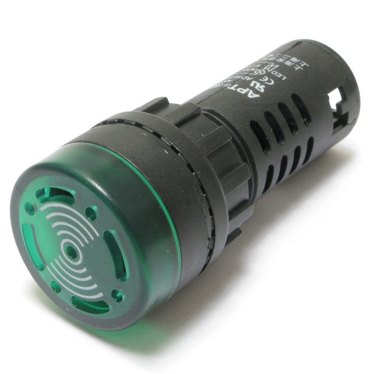Buzzer Alarm LED Accident Signal Indicator Green Light