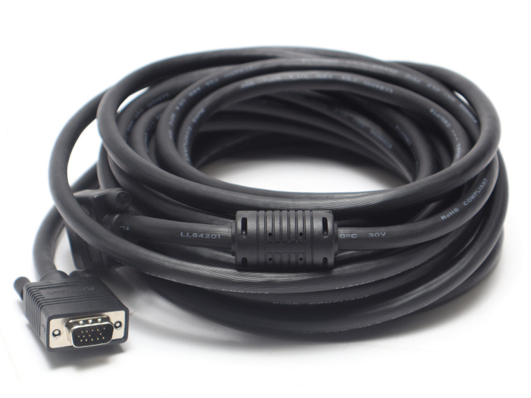 StarTech MXT101MMHQ30 Coax VGA Monitor Cable, HD15 Male/Male, 30ft