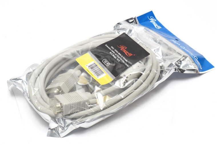 Rosewill RCW-801 VGA/SVGA Male to Female Extension Cable, 10ft