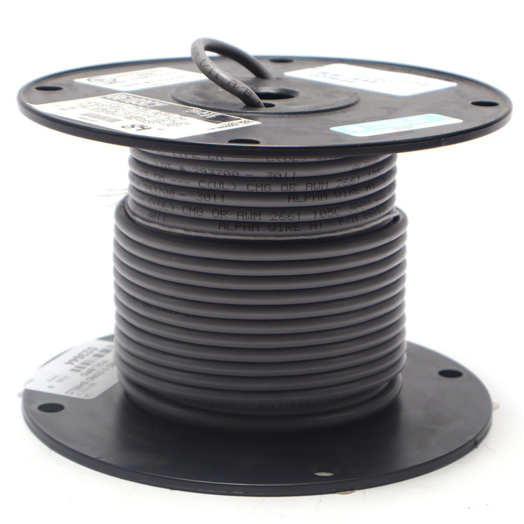 Alpha Wire 1896L, 26/3 Xtra-Guard Flex Wire, Gray, 84 Feet
