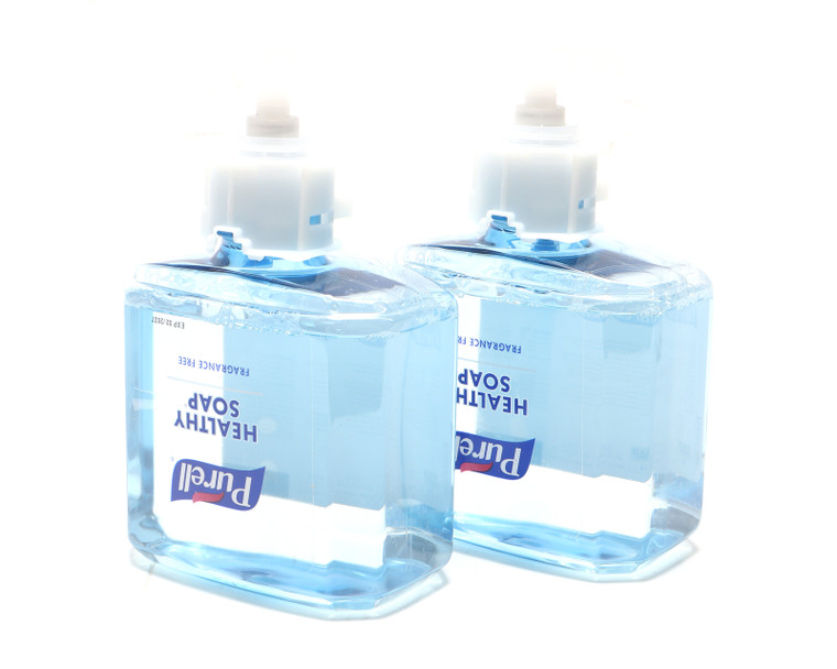 PURELL 5072-02 Healthy Soap Gentle & Free Foam Refill, 1200mL, 2pk