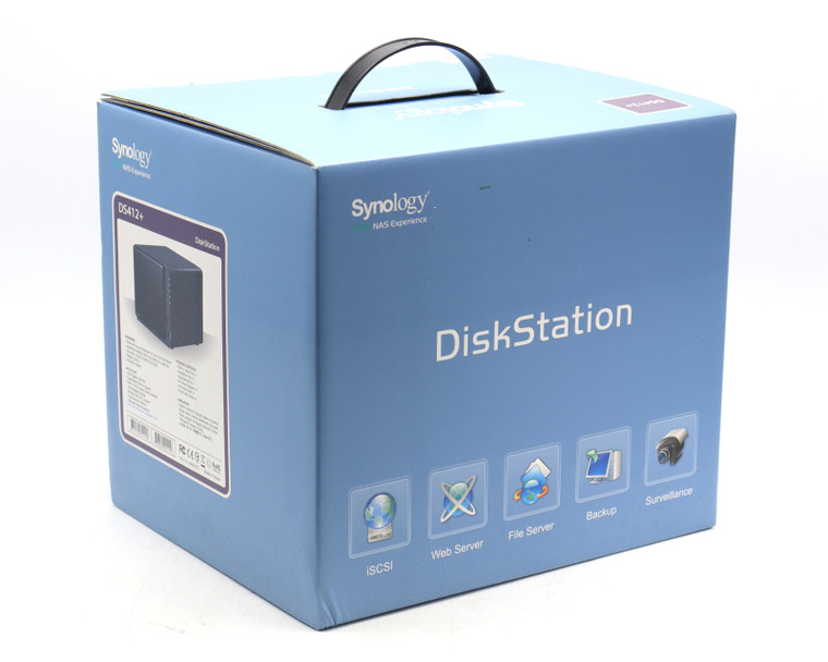 Synology DiskStation DS412+ 4-Bay All-In-1 NAS Server