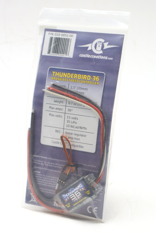 Thunderbird Thunderbird-36 Brushless Speed Controller