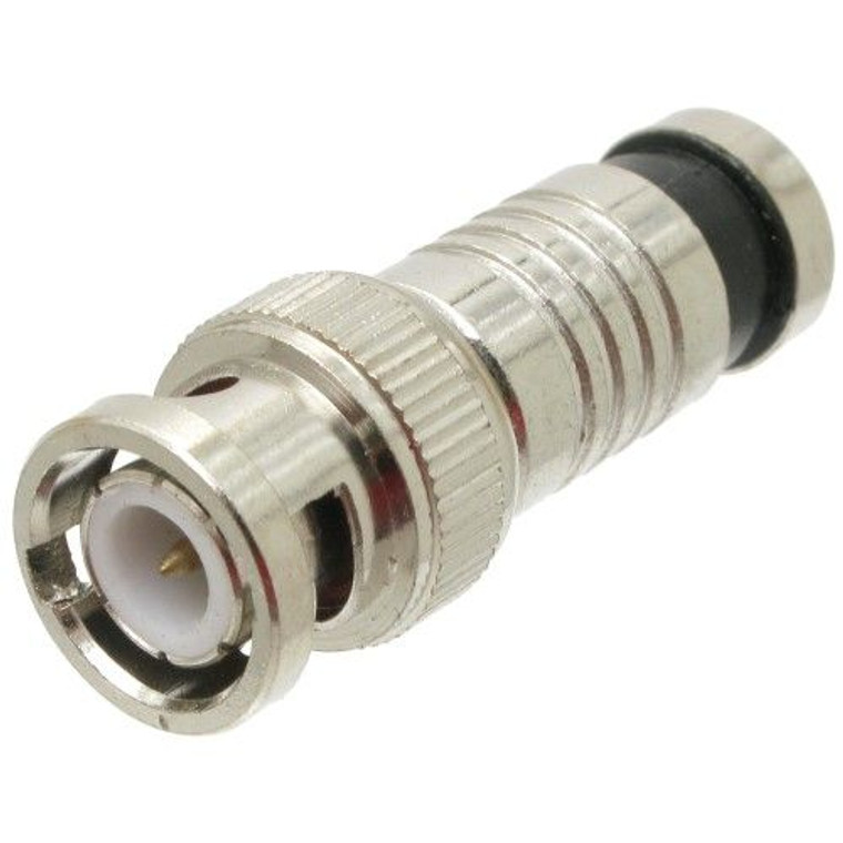BNC Compression Connector for RG-59, 10 Pack