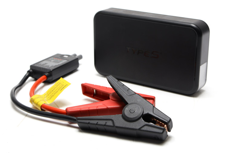TypeS AC532632-1 12V Battery Jump Starter with JumpGuide & 8,000 mAh Power Bank