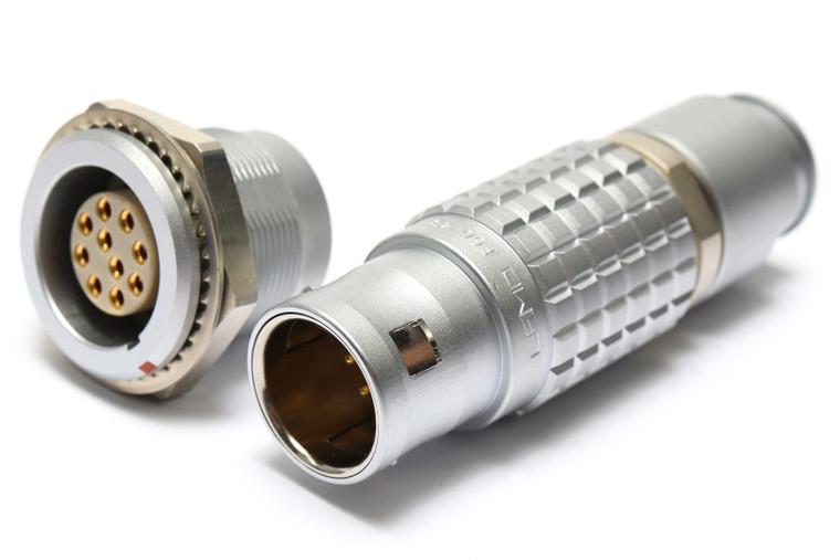 LEMO FGG.4B Male Connector w/ EGG.4B Female Receptacle