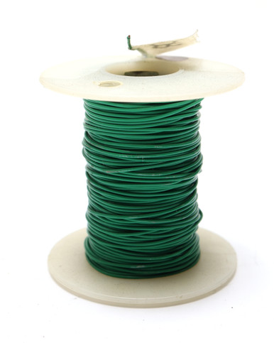 Kynar Wire Wrap Wire, 24AWG, 80ft, Green