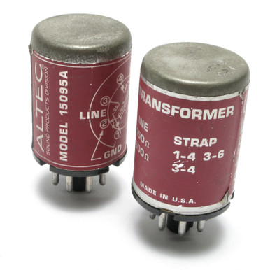 Altec 15095A Plug-In Line Transformer, 2pc Lot