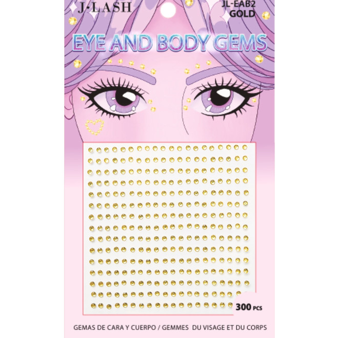 Eye & Body Gems - Gold