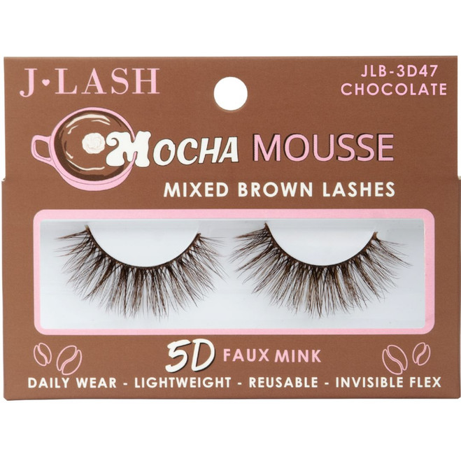 Mocha Mousse Mixed Brown Lashes - Chocolate Mocha Mousse Mixed Brown Lashes - Chocolate