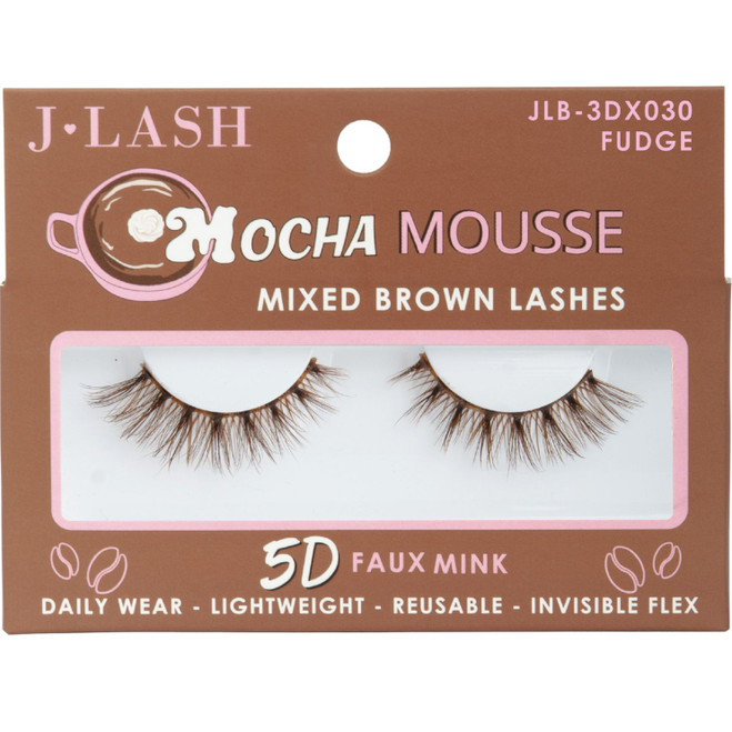 Mocha Mousse Mixed Brown Lashes -  Fudge Mocha Mousse Mixed Brown Lashes -  Fudge