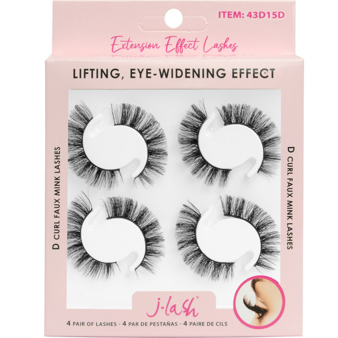 Extension Effect 4 Pair Multipack - 43D15D
