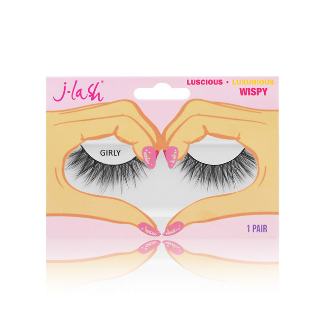 Heart Hands Girly Lashes