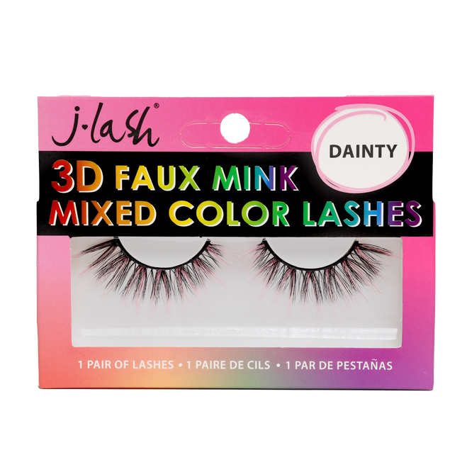 Mixed Color Lashes - Dainty