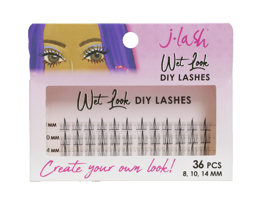 Wet Look DIY Lashes