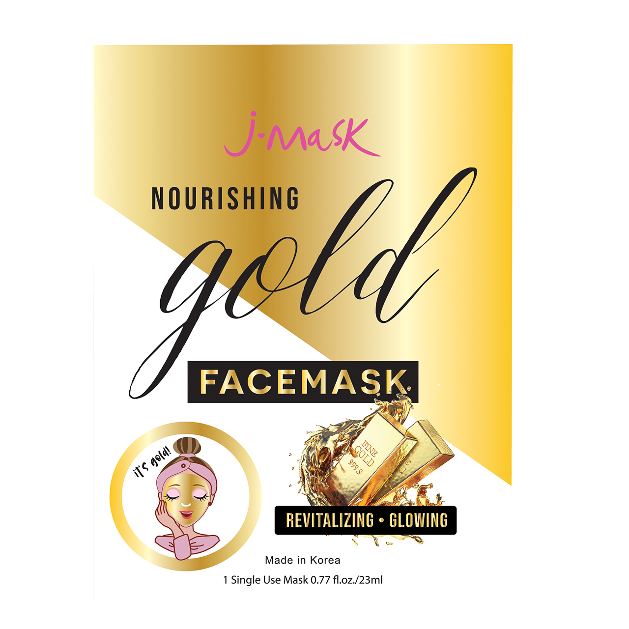 Face Mask Gold JLASH
