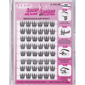 Laser Lashes (Pre-Glued)  - Starlight Laser Lashes (Pre-Glued)  - Starlight