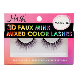 Mixed Color Lashes - Majestic