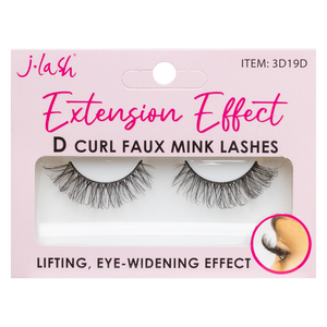 D-Curl Extension Effect Lashes - 3D19D