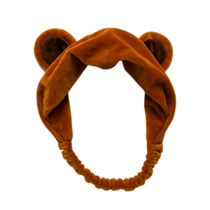 Teddy Bear Headband - Brown