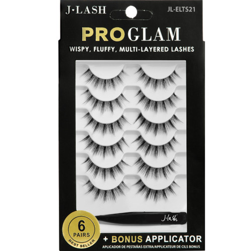 ProGlam 6 Pair Multipack + Bonus Applicator - JL-ELTS21