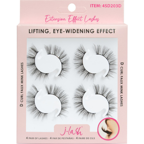 Extension Effect 4 Pair Multipack - 43D203D