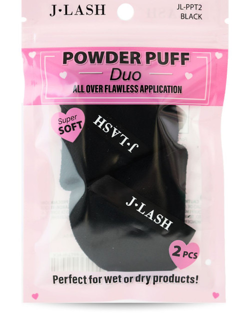 JLash Powder Puff Duo - Black