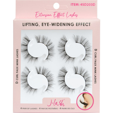 Extension Effect 4 Pair Multipack - 43D203D
