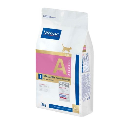 Cat Allergy 1 - Hypoallergy Insect protein 3 kg