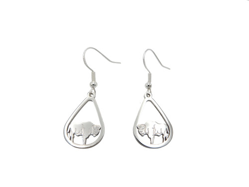 LILO Collections Bison Teardrop Earrings