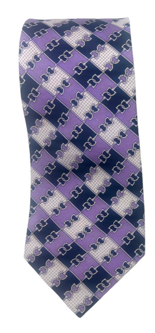 LILO Brisbane Bits Silk Tie purple lavender