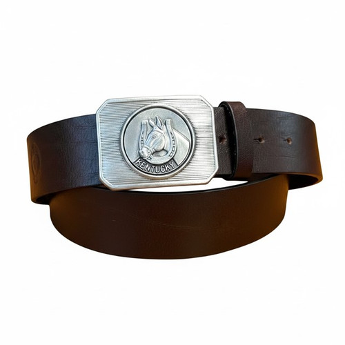 * 1 Only * Vintage Kentucky Horse 1.5" Belt