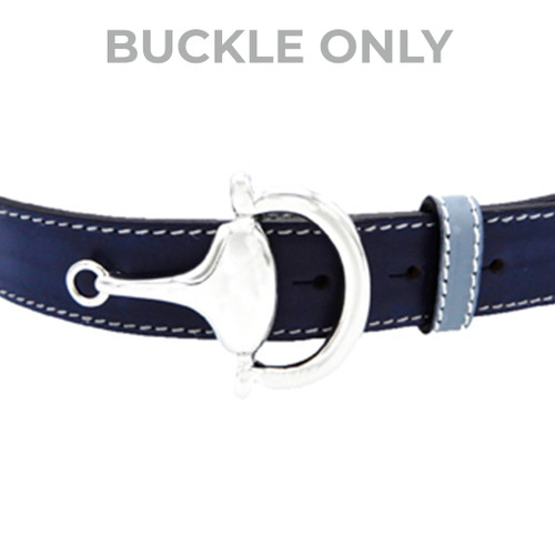 LILO Collections Bosca Half Bit Buckle in silver