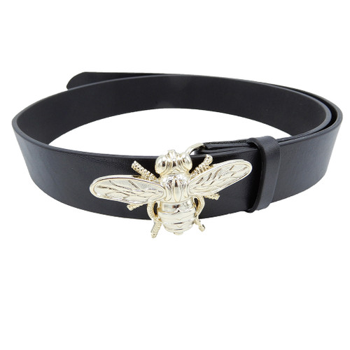 LILO Collections Bee Nice Belt on Vintage Black Strap