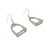 LILO Collections Sally Stirrup Earrings silver