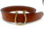 LILO Horton Horseshoe Belt with vintage chestnut strap bronze buckle