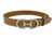 LILO Collections Bilbao 1.25" buckle in silver on classic camel strap