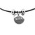 LILO Collections Ride Skinny leather necklace on black