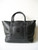 LILO Hamptons Leather Boat Tote Black