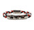 LILO Collections 3 Ponies bracelet in red/white/blue