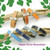 "Hope" Circo Bracelet in camel, natural, orange, blue, navy, grey, black