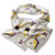 LILO Collections Deco Carriages sash - Purple/Yellow