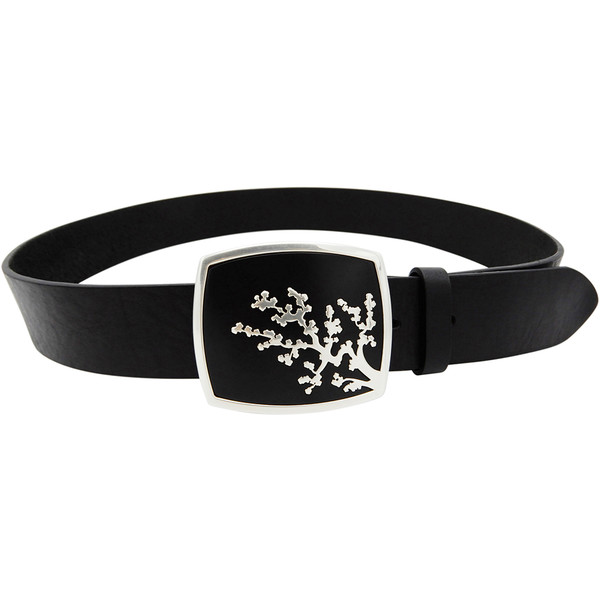 LILO Collections Coral buckle on a Vintage Black strap with matching accent