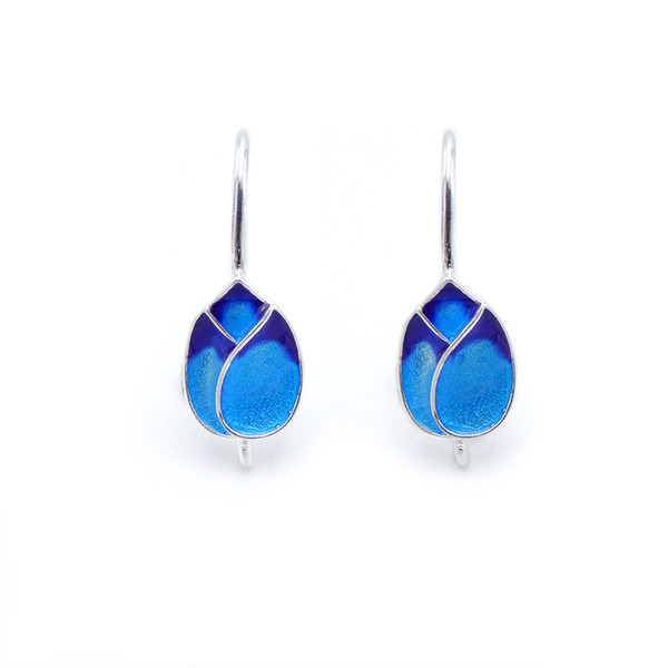 LILO Collections Blue Tulip Earrings