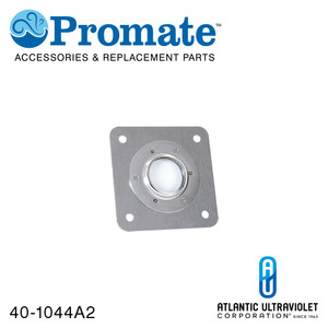 Sight Glass: 1" Diameter 2.50 Square Body View-7/8" Diameter